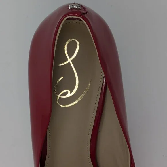 Sam Edelman Hazel Red Patent Leather Heels - Picture 10 of 10